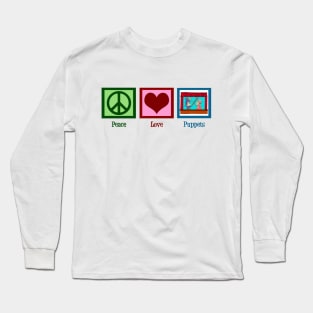 Peace Love Puppets Long Sleeve T-Shirt